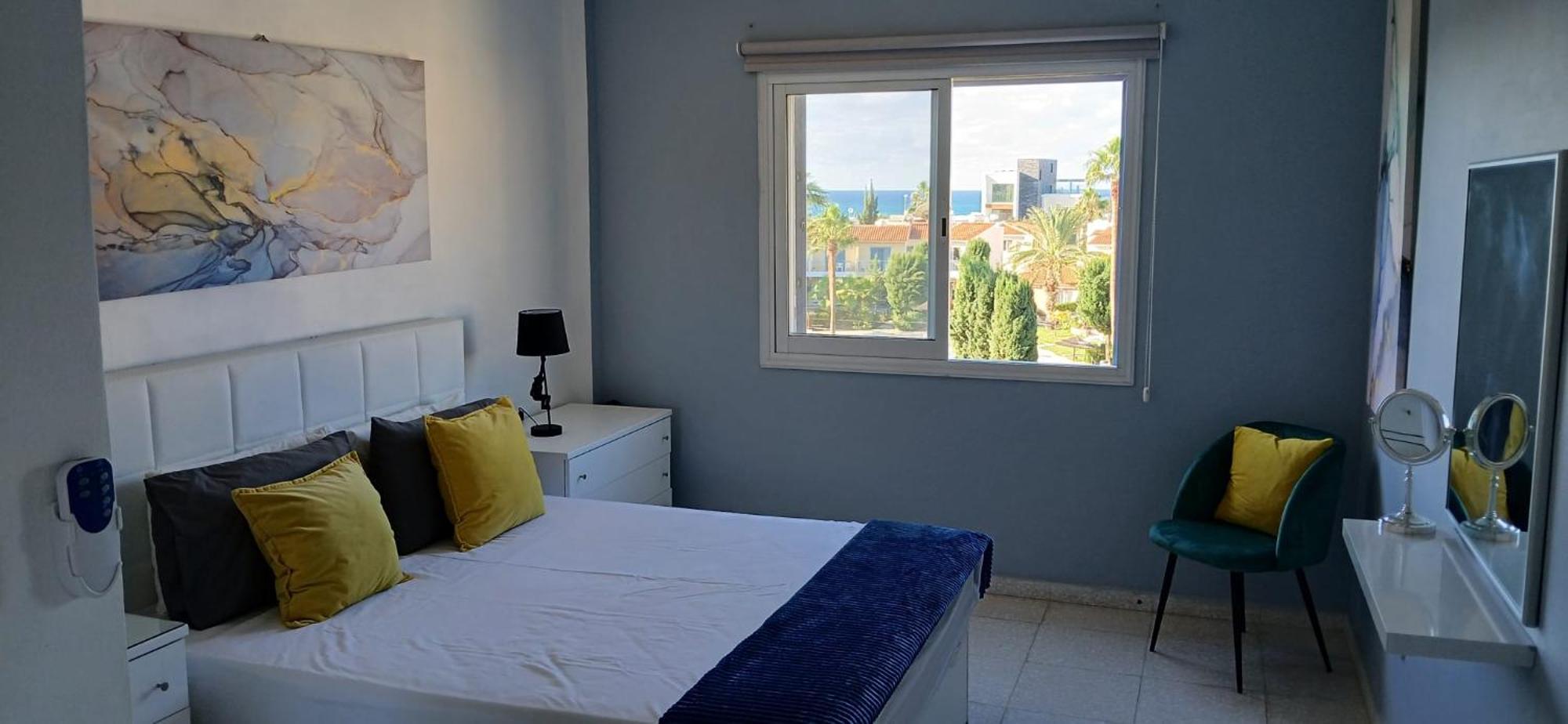 Modern Sea View Apartment Regina Gardens Paphos Bagian luar foto